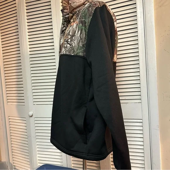 HABIT / REAL TREE CAMO Size XL  1/4 Snap PULLOVER - Picture 6 of 11